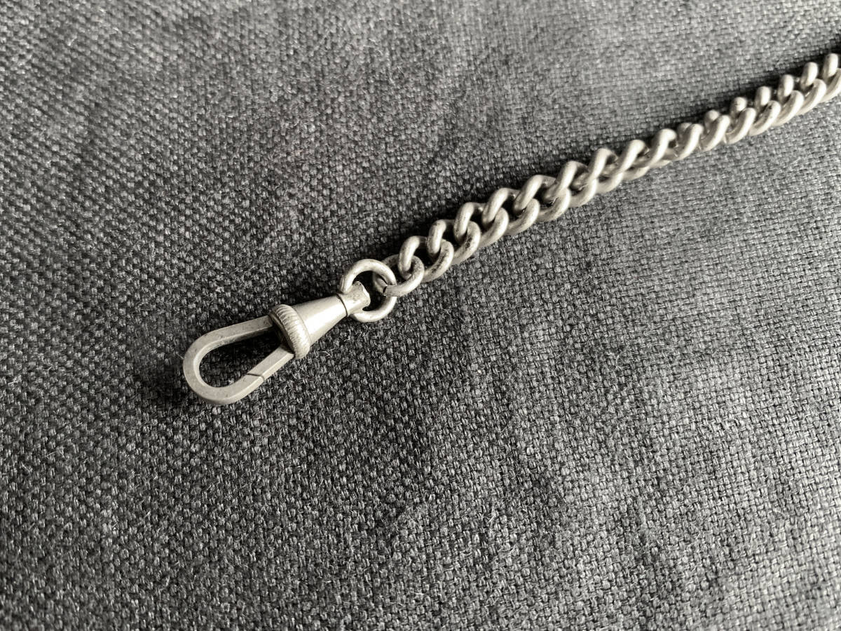 フランス軍 1925s ドッグタグ メダイ付き ブレスレット チェーン WW1 WW2 ジャケット モールスキン ボタン アンティーク ヴィンテージ