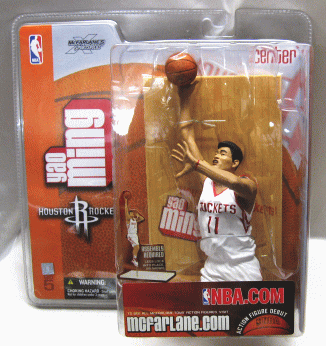 US version mak fur Len NBA series 5yaominYAO MING action figure 