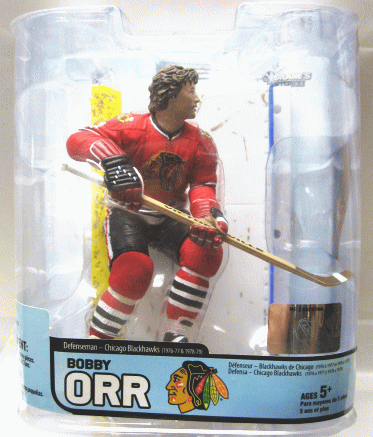 mak fur Len NHLrejenz series 5 Bobby or BOBBY ORR action figure 