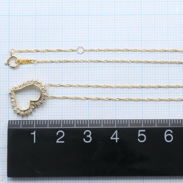 K18YG ネックレス ダイヤ 0.3 総重量約2.3g 約40cm 美品 送料無料☆0315 | sweatreno.com