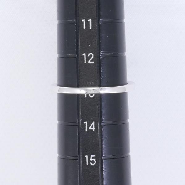 K18WG リング 指輪 13号 ダイヤ 0.15 総重量約2.5g 美品 送料無料☆0315