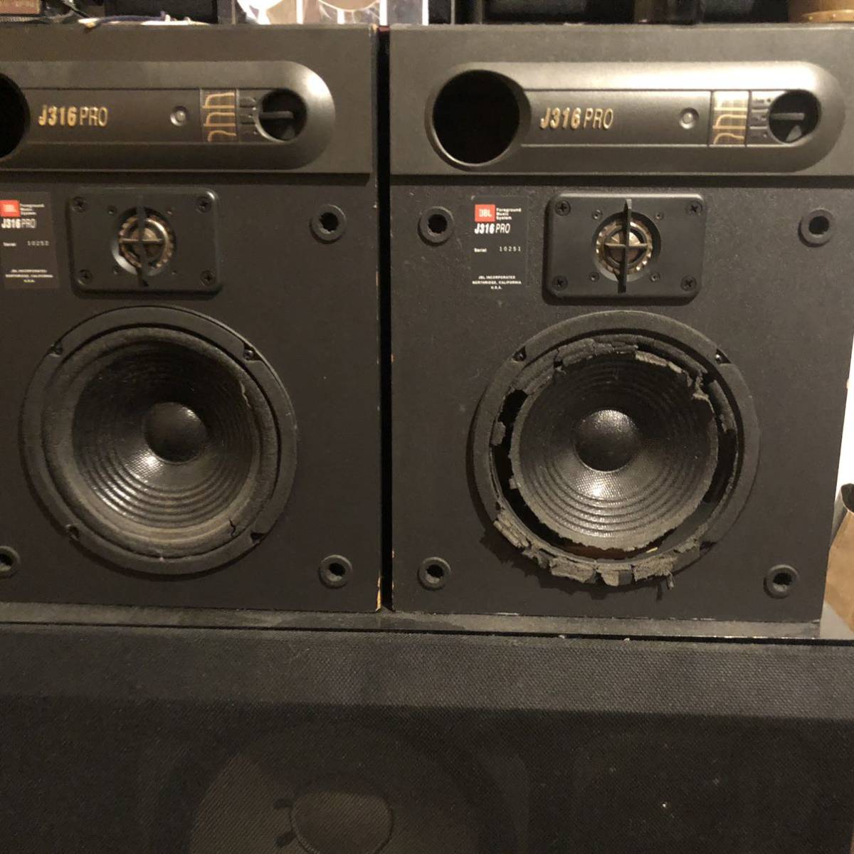 JBL J316PRO 現状品 gruporio.net