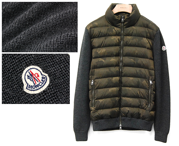 ヤフオク! - 極上!定価11.8万 美品 モンクレール MONCLER「...