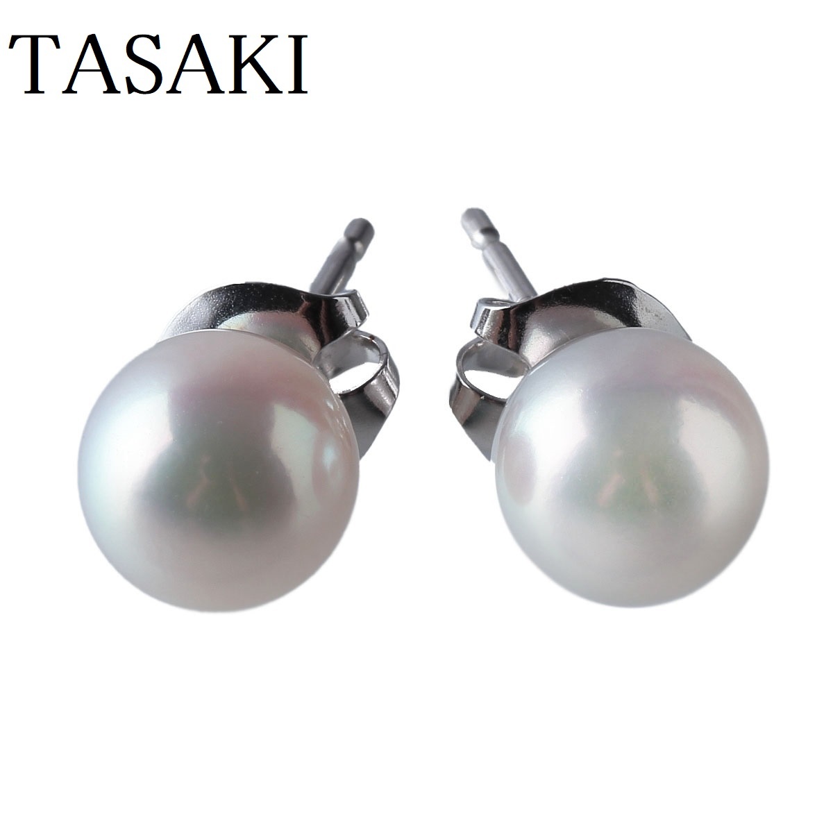 最終値下げ TASAKI パールピアス 約8㎜-