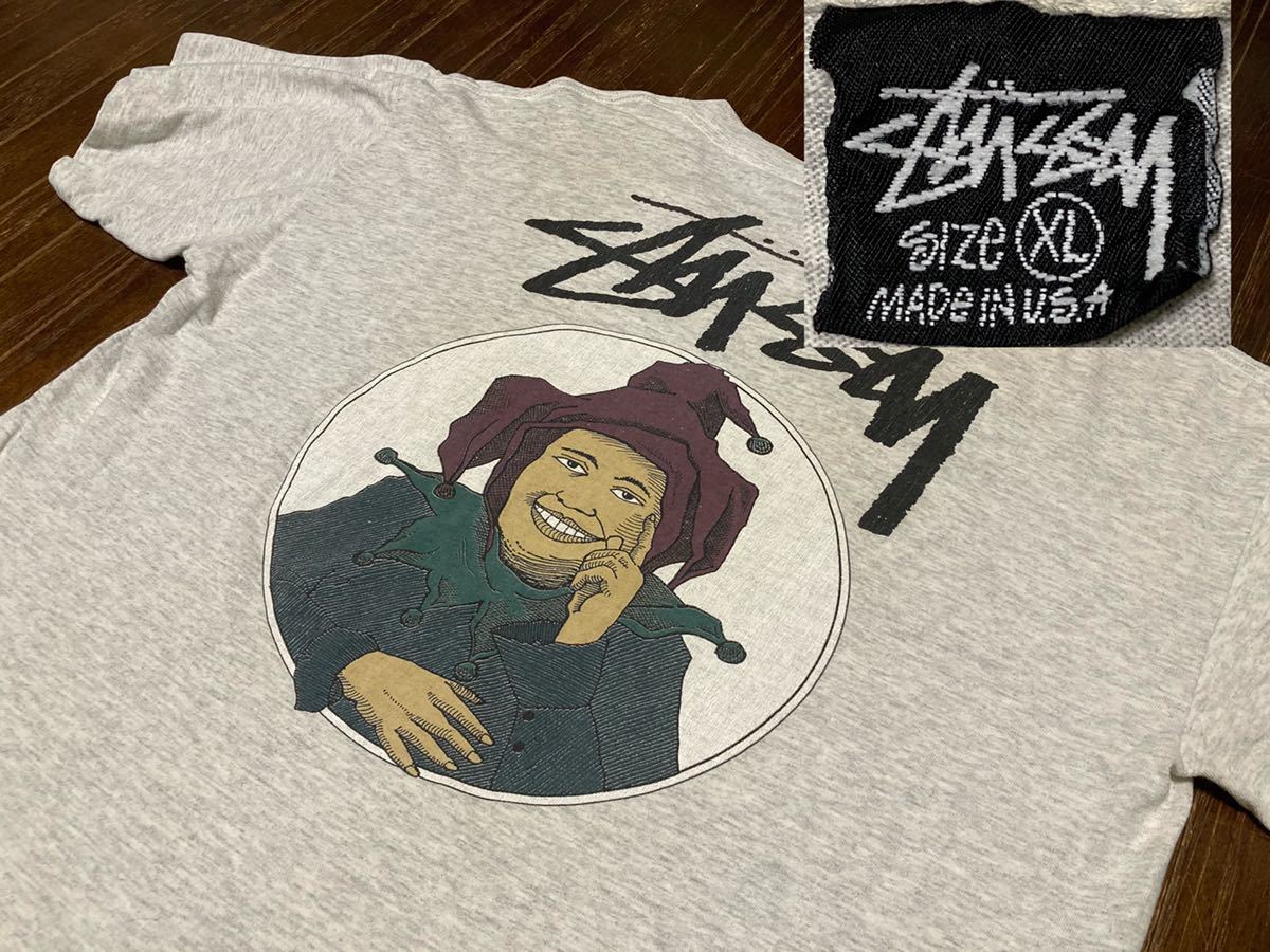 幻級】 スペシャル old stussy 80´s joker Tshirt-