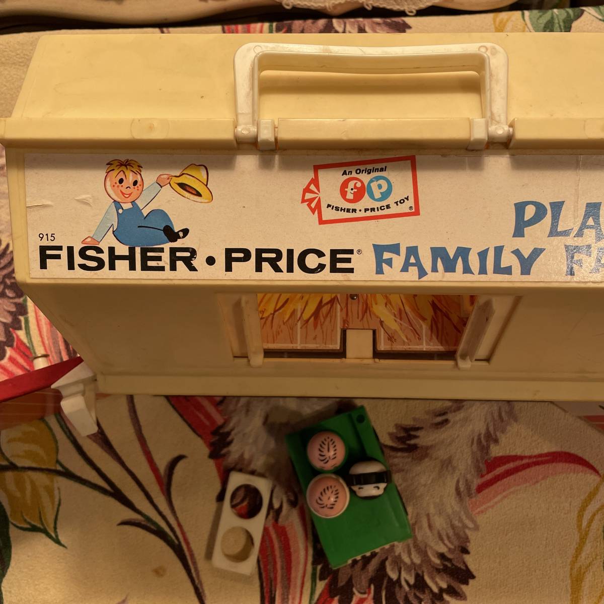 貴重レア！60's　Fisher Price フィッシャープライス　玩具セットUSA製ヴィンテージ /アメリカアンティークレトロ蚤の市ハワイ雑貨_画像4