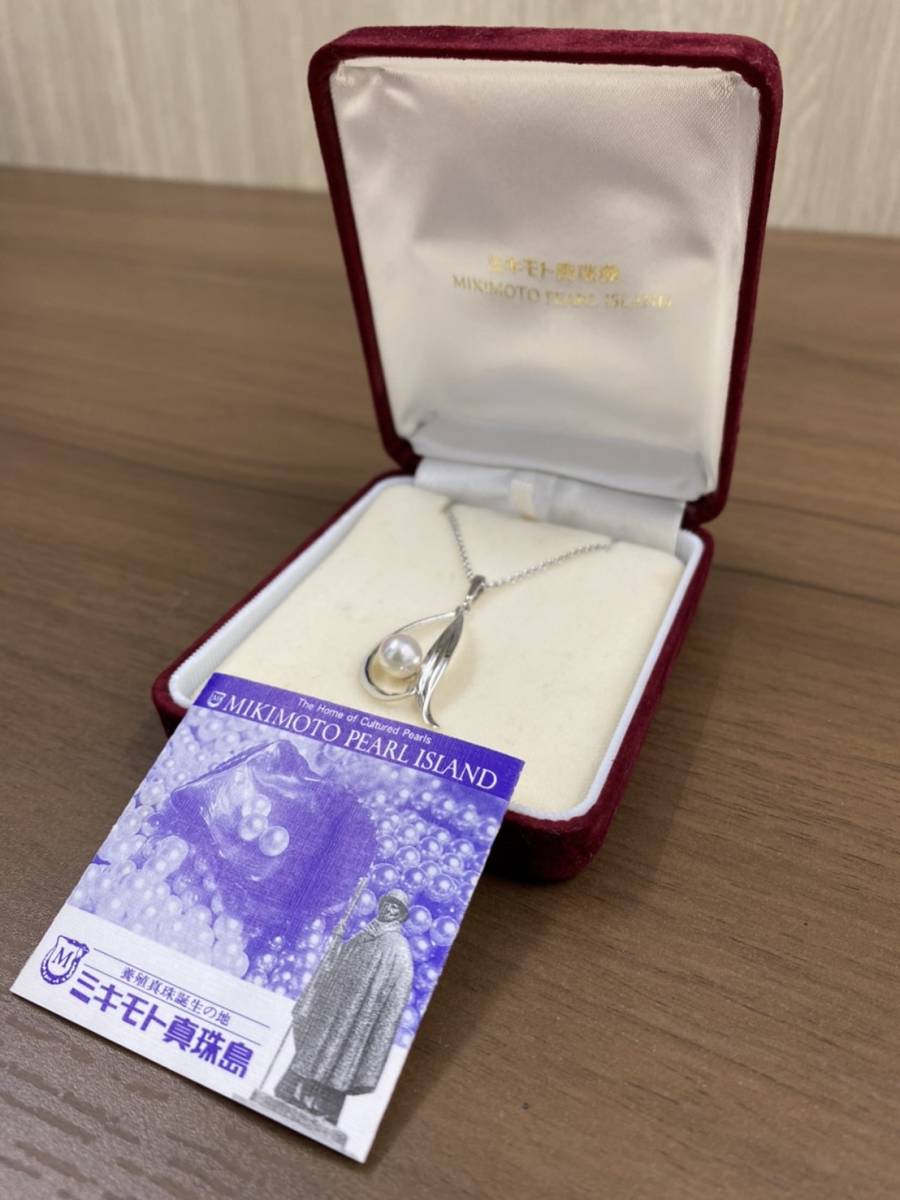爆速黒字化 MIKIMOTO パールネックレス　真珠　silver925 ネックレス