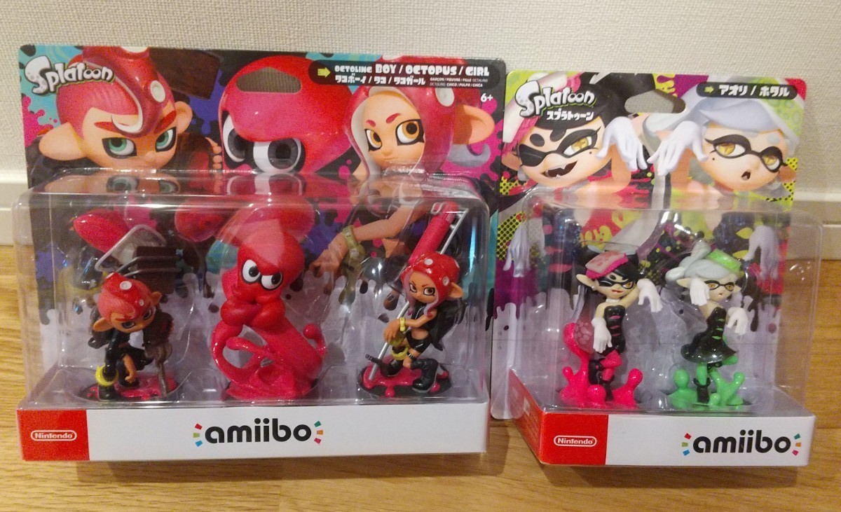 アミーボ amiibo スプラトゥーンシリーズ 5体トリプルセット シオ