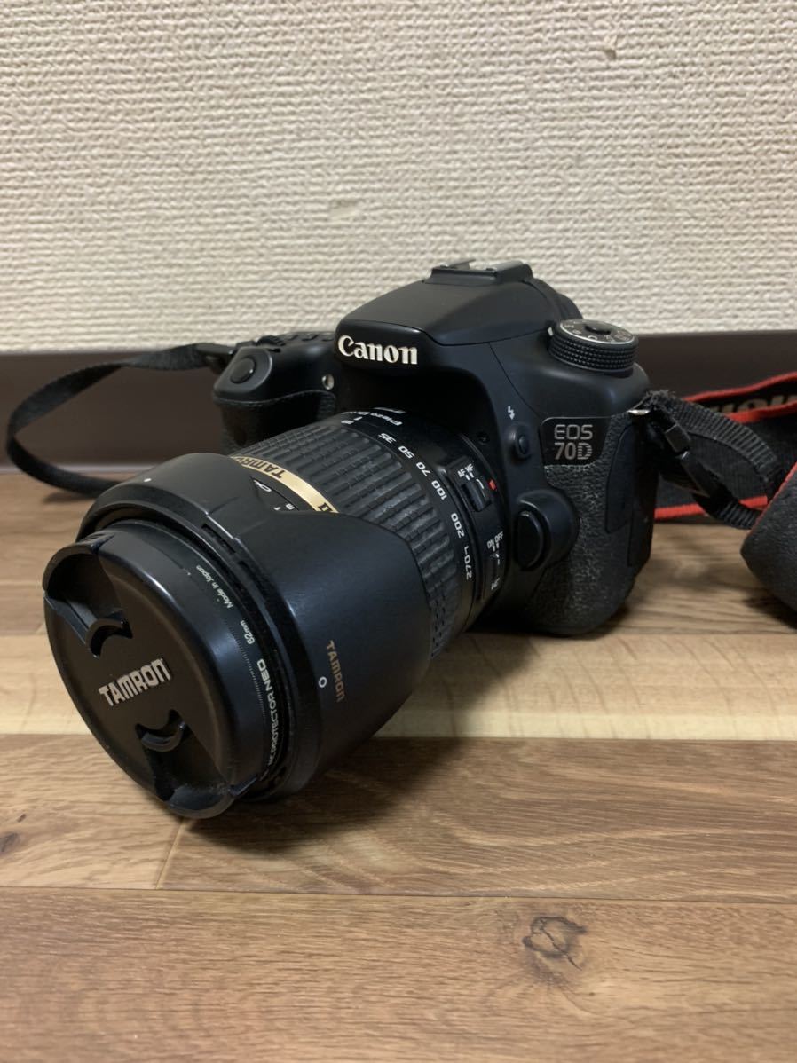 Canon キャノン EOS 70D デジタル一眼レフカメラ ボディ /TAMRON AF 18