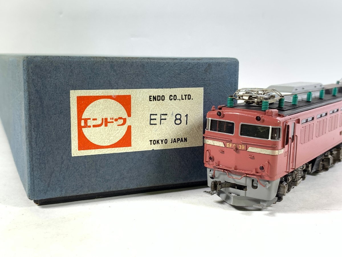 HOゲージ エンドウ EF81形電気機関車 Yahoo!オークション - 2-43 HOゲージ エンドウ EF81 電気機関車