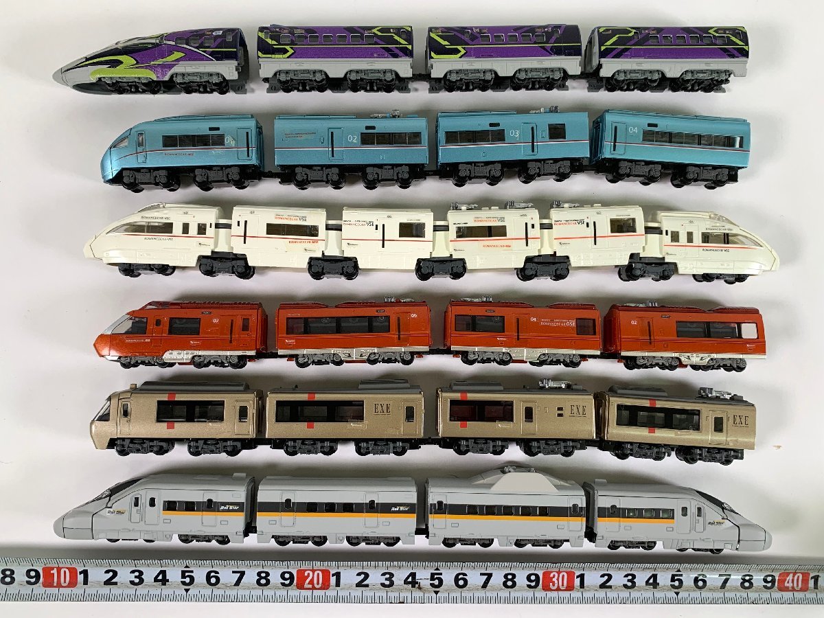 3-58*Bトレインショーティ 小田急ロマンスカー 東武100系スペーシア