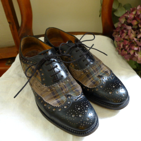 チャーチ Church's シューズ 3６ - レザー 黒 Burwood Wg レディース 靴 英国靴 革靴