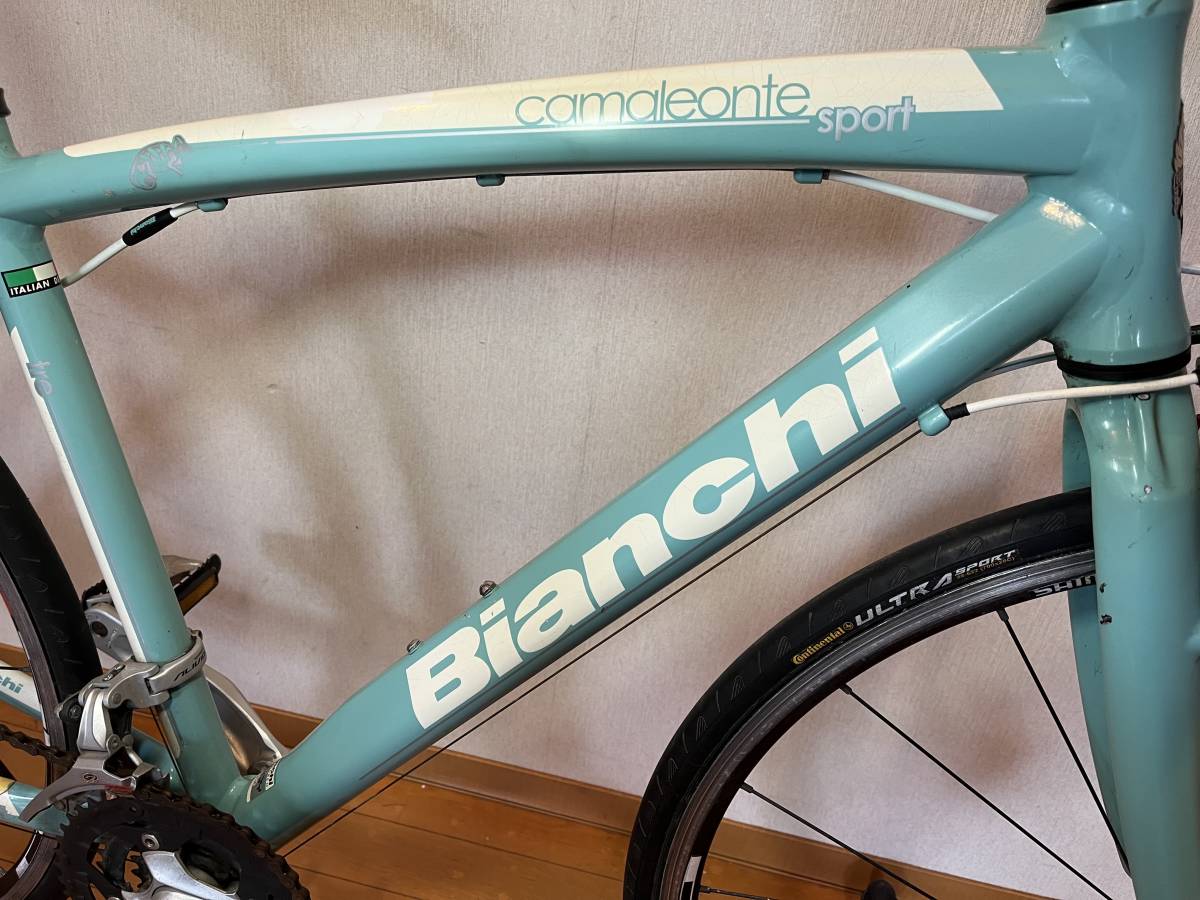 Bianchi】ビアンキ<カメレオンテ3>チェレステ 3×9S カーボンFORK SMP