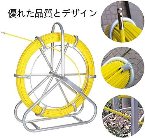 通線ロッド フレーム付き 長さ:130m 線径:6mm 775 www.cleanlineapp.com