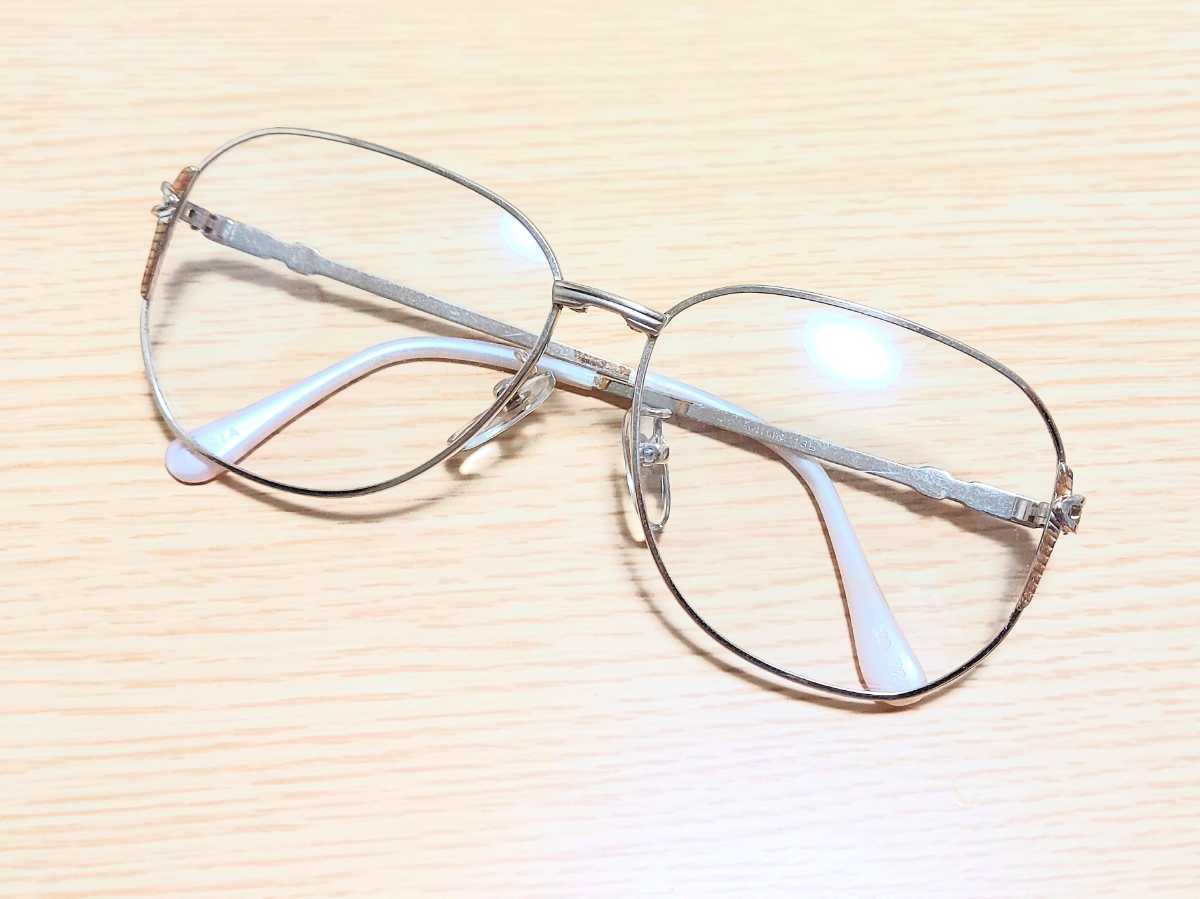 新品　メガネ　眼鏡　高級感　オシャレ　上品　フルリム　チタン　ゴールド　ウェリントン_画像5