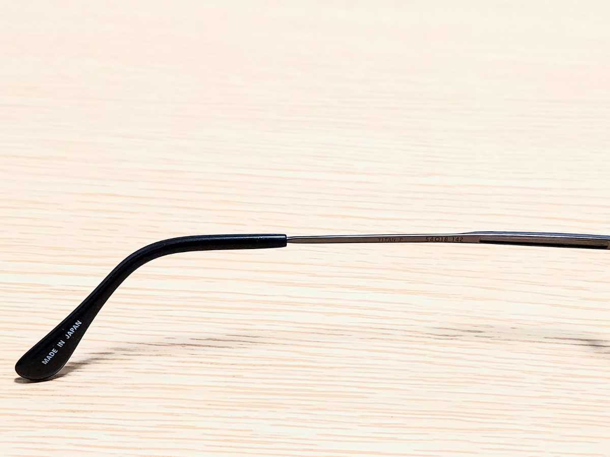 新品　valentino rudy　バレンチノルーディ 日本製　メガネ　眼鏡　高級感　オシャレ　上品　フルリム　チタン　ブラウン系_画像8