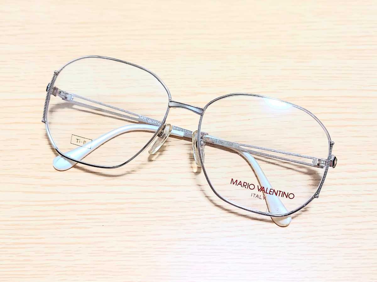 新品　MARIO VALENTINO マリオバレンチノ　メガネ　眼鏡　高級感　オシャレ　上品　フルリム　ゴールド_画像5