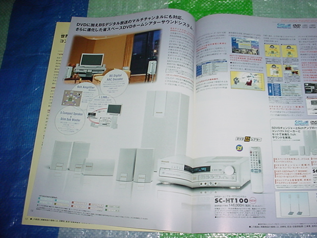 2001年5月 パナソニック DVDプレーヤー/DVDビデオレコーダー/の総合カタログの画像9