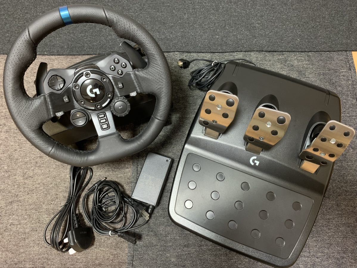 Yahoo!オークション - 美品 Logitech G923 TureForce ハン...