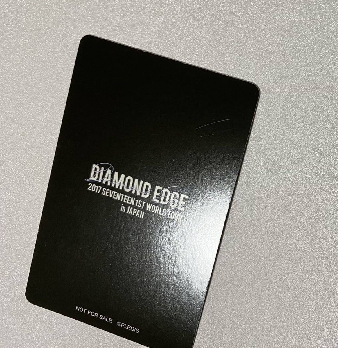  John handle 2017 SEVENTEEN 1ST WORLD TOUR DIAMOND EDGE in JAPAN DVD Blu-ray privilege trading card JEONGHAN Photocard