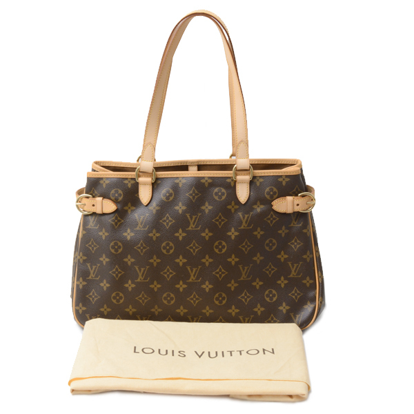 ルイヴィトン バッグ レディース モノグラム バティニョール・オリゾンタル ハンドバッグ トートバッグ レザー Louis Vuitton M51154 中古_画像9