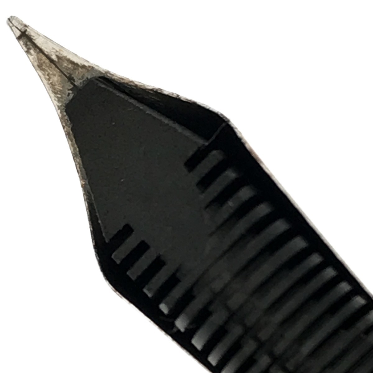 【希少】Montegrappa Sterling 925 モンテグラッパ レミニッセンス 万年筆 スターリングシルバー ペン先 18金 ITALY 750 F 刻印 文具 J780 6
