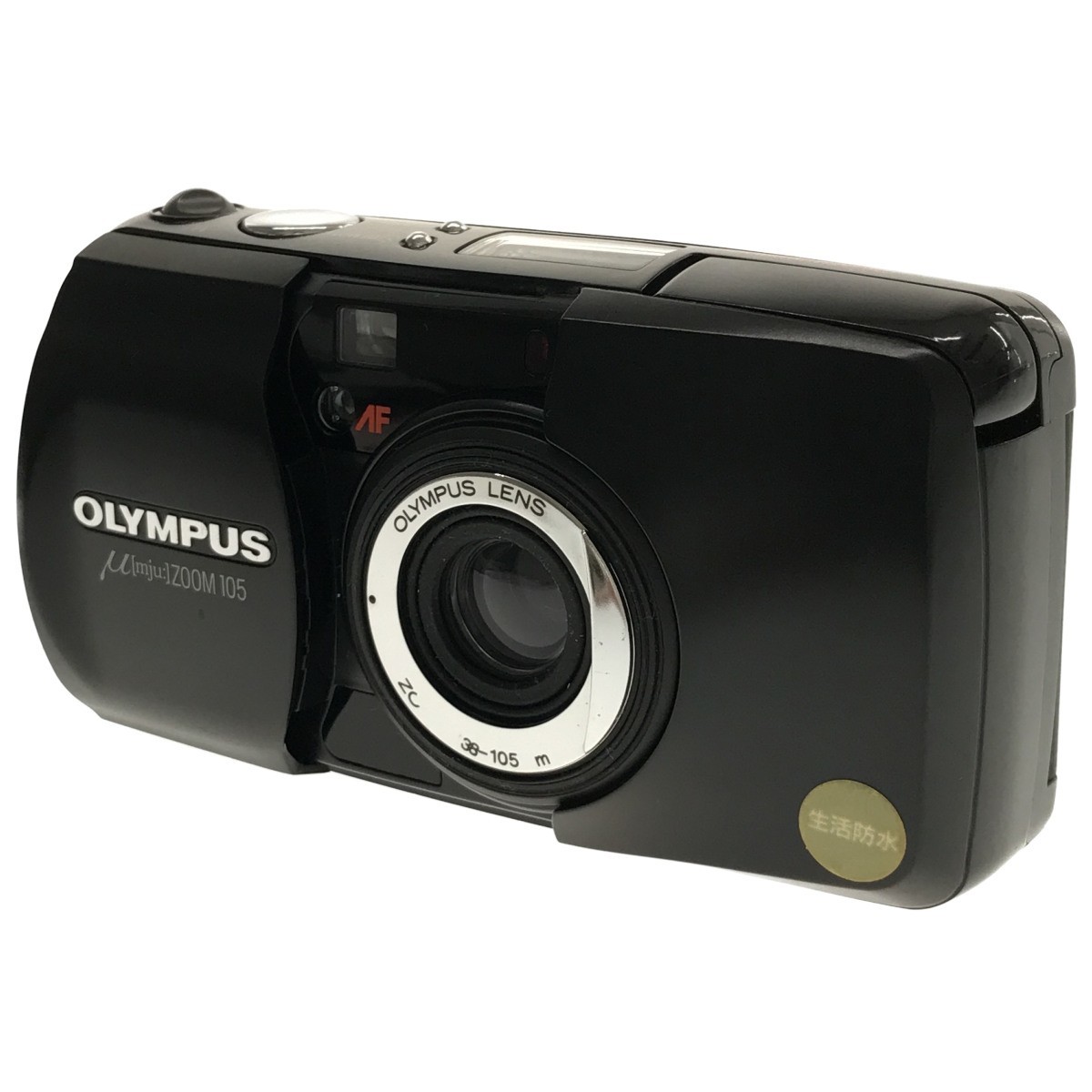 誠実】 Olympus mju μ ミュー zoom 105 黒 ブラック agapeeurope.org