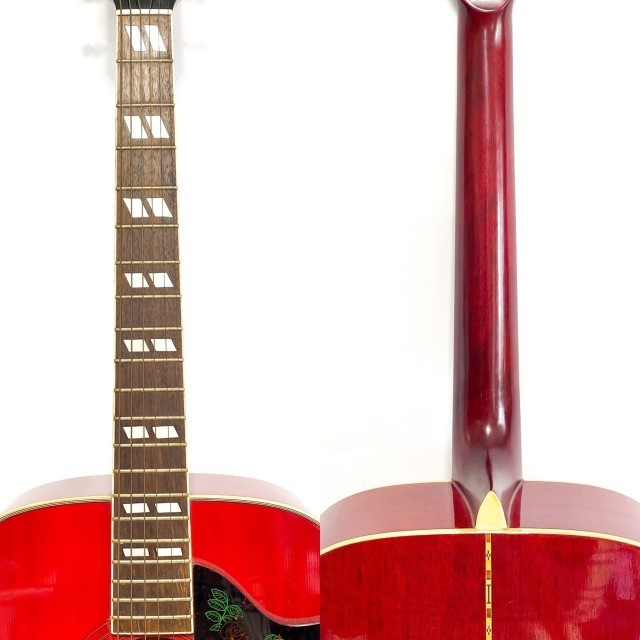 【超希少 ビンテージ】Morris WD-30 Dove モーリス ダヴモデル 1980年代 アコースティックギター チェリーサンバースト 弦楽器  音楽 G273
