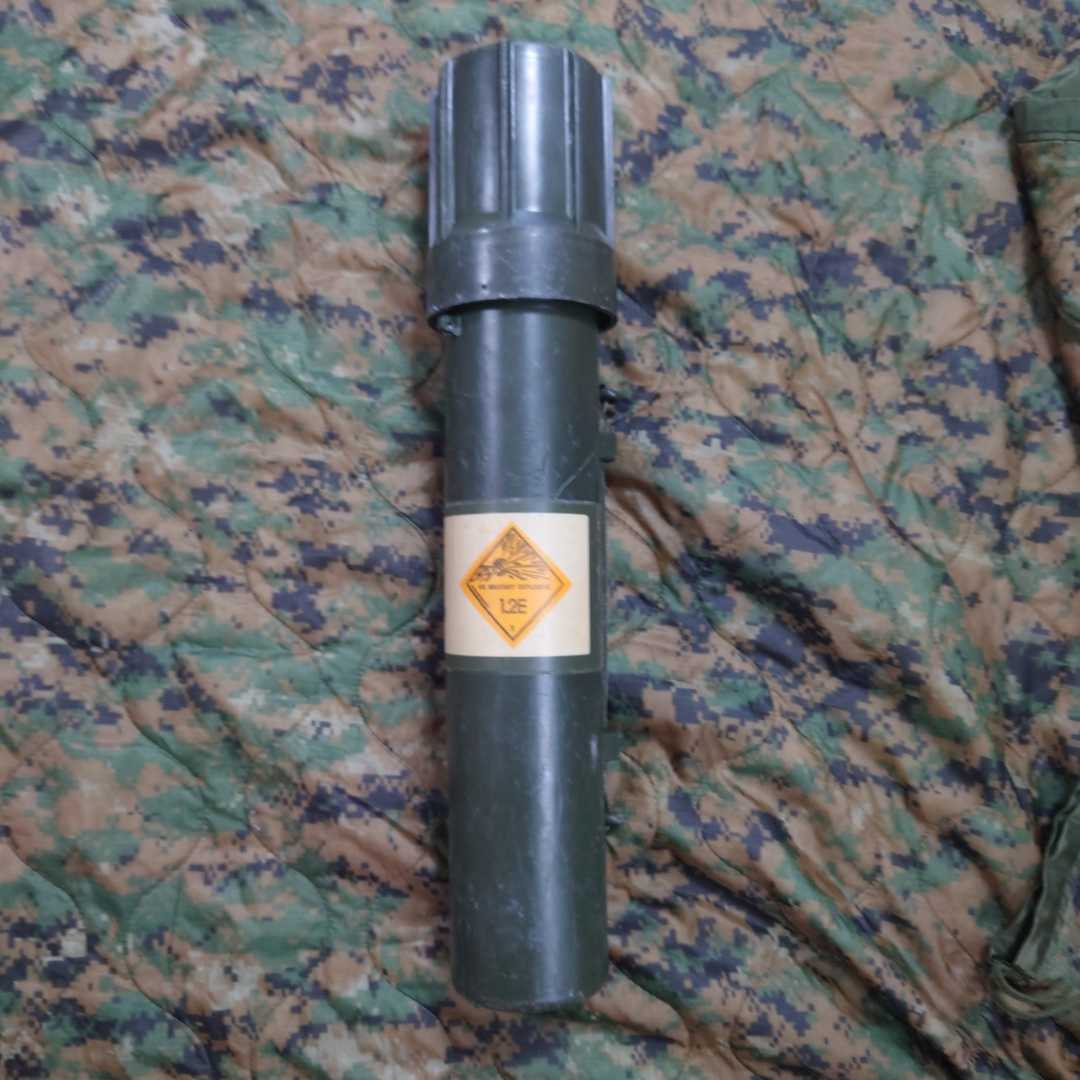 【最終出品】米軍放出品 81mm MORTRA M889 砲弾ケース ミリタリー サバゲー リエナクトの画像2