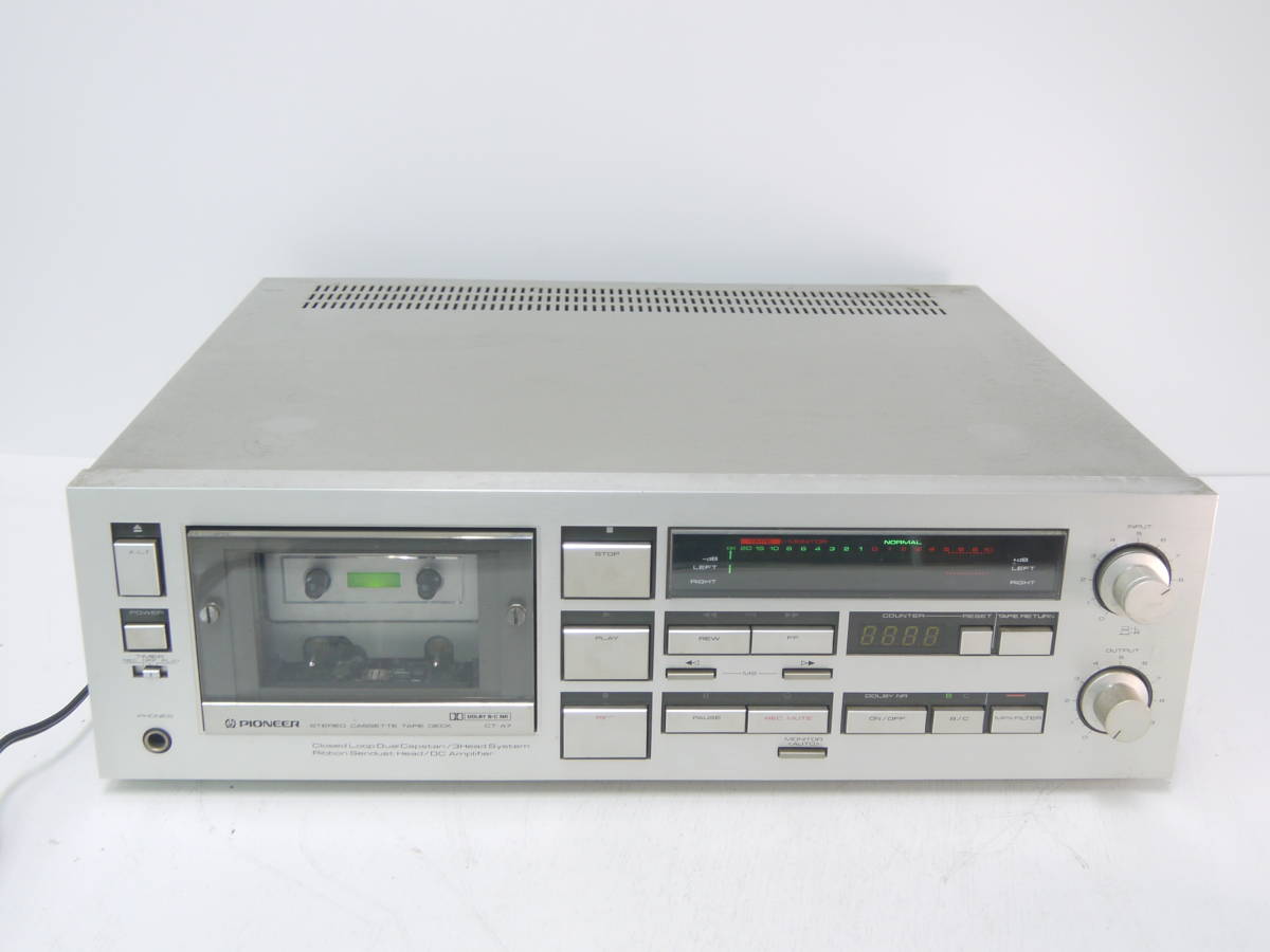 968 PIONEER パイオニア CT-A7 ステレオカセットテープデッキ カセット