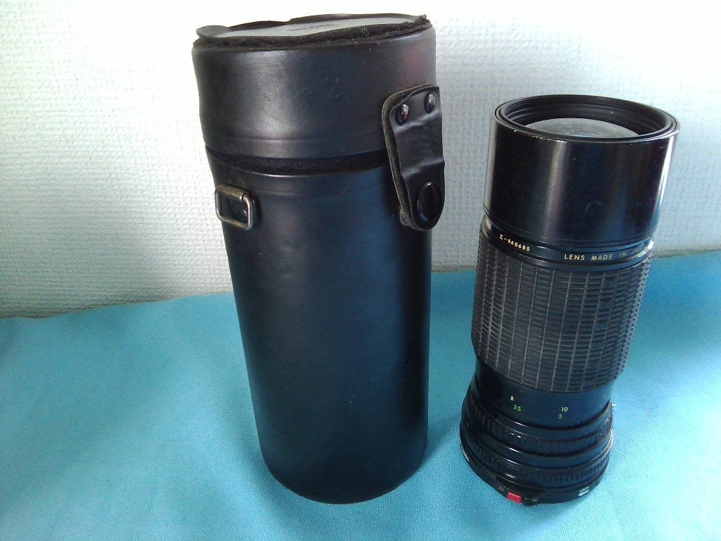 SIGMA シグマ 望遠レンズ ZOOM-K 100-200mm F/4.5　専用ケース付き_画像1