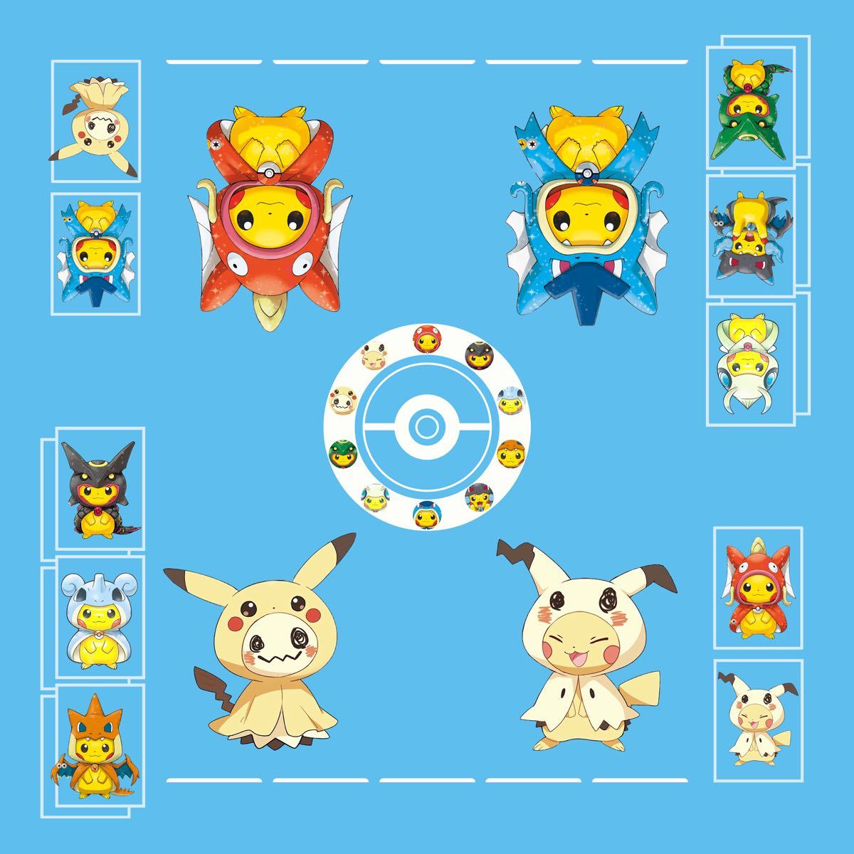 ポケモンカード フルサイズ プレイマット ラバーマット ポンチョ ポケモンカード フルサイズ プレイマット ラバーマット ポンチョ