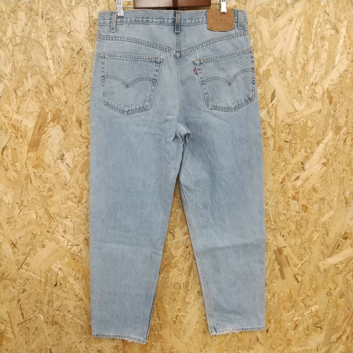 HB552【2003】LEVI'S 550 リラックスフィット デニムパンツ W38 L32 刻印493 古着 リーバイス ジーンズ【130102000022】_画像8