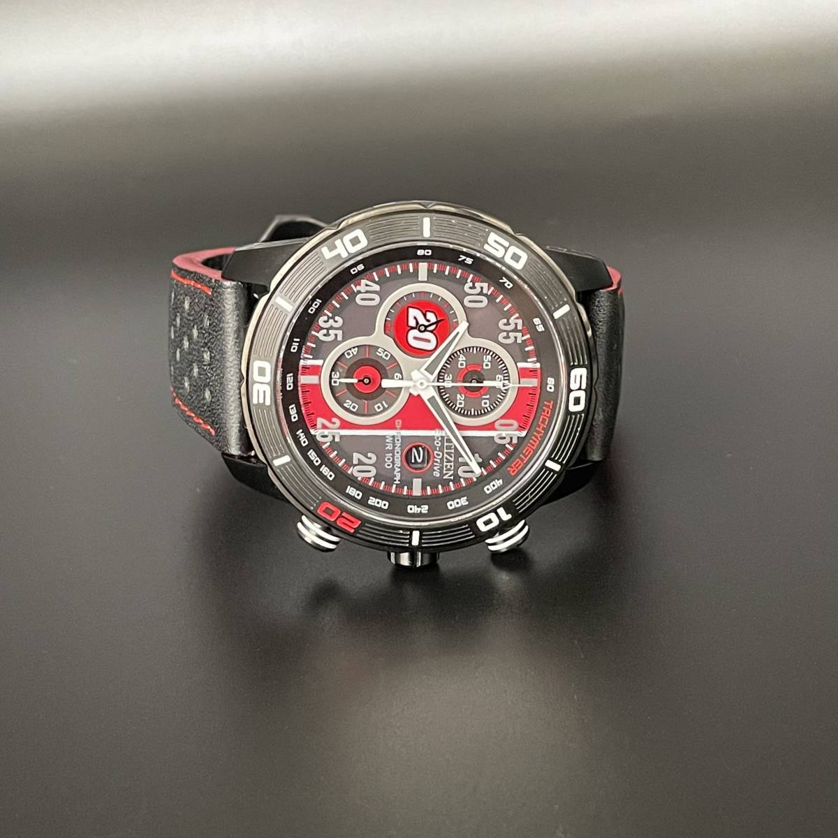 和風 【新品】シチズン エコドライブ マット・ケンゼス クロノグラフ
