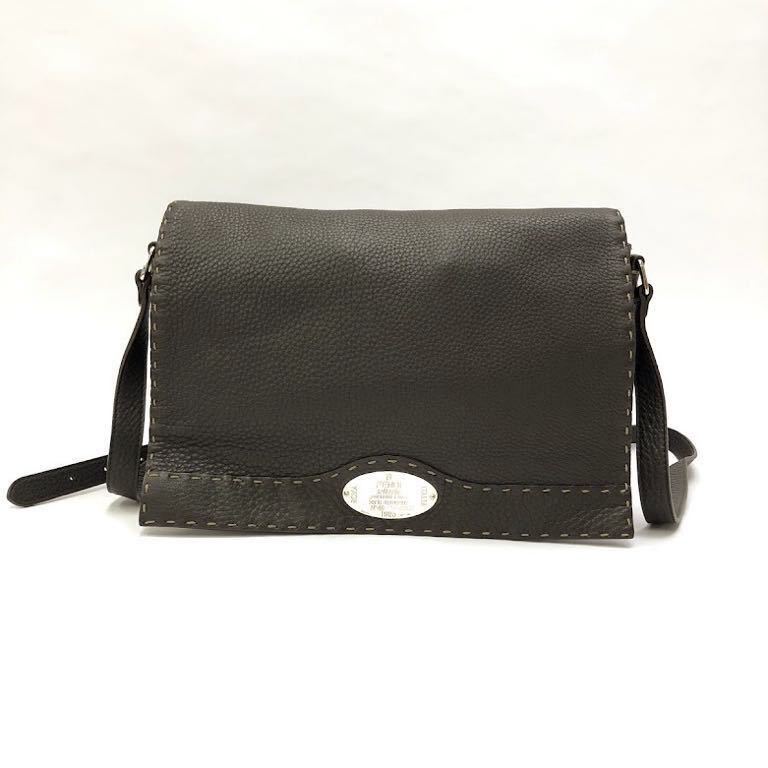 美品フェンディ FENDI セレリア ショルダー バッグ selleria 1925 No