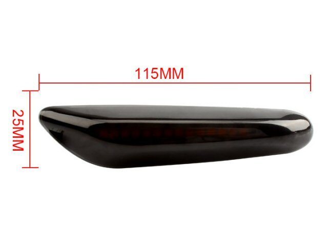  sequential BMW current . turn signal LED side marker smoked amber E90 E91 E60 E61 E81 E82 E87 E88 E92 E93 E84 E83 E53 B