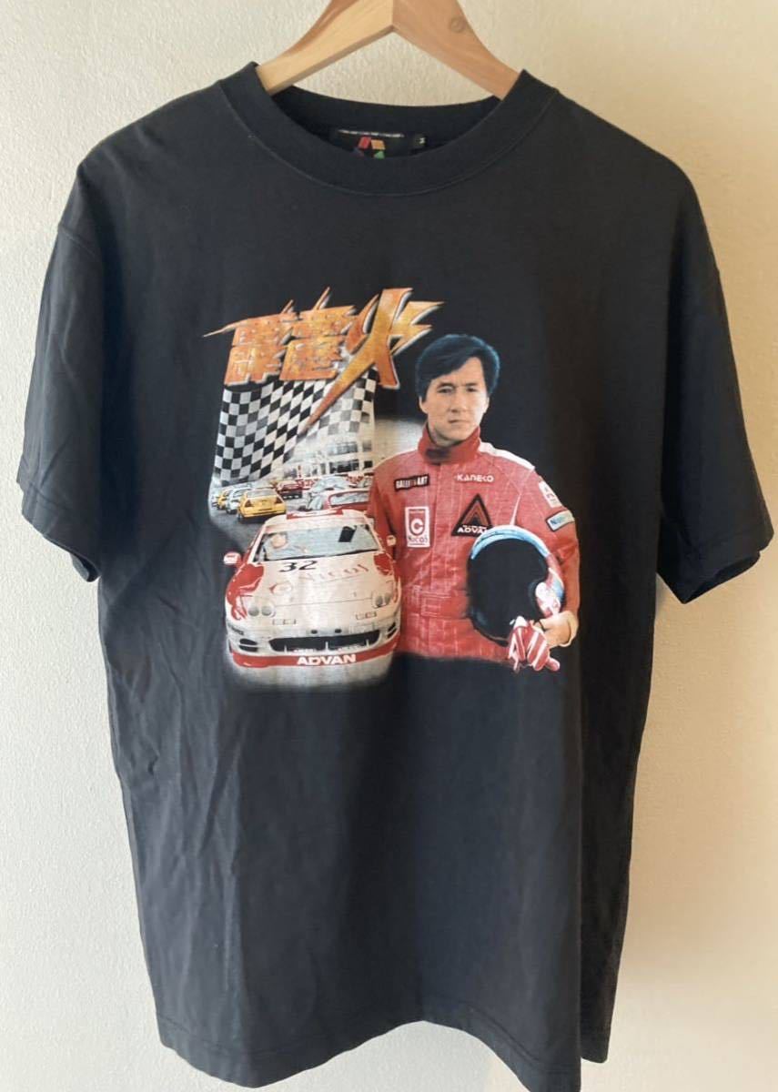 90s デッドヒート ジャッキーチェン Tシャツ 映画 ムービー ヴィンテージ ビンテージ JACKIE CHAN THUNDERBOLT SHIRT_画像1