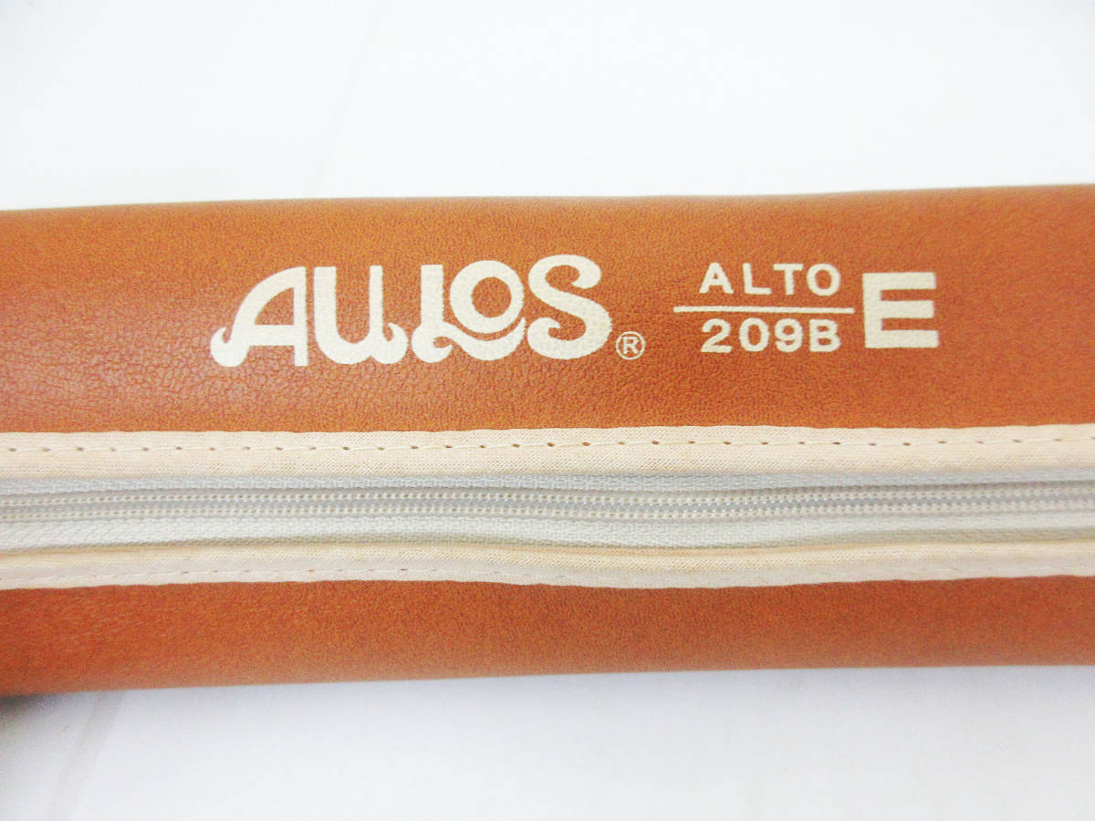 【アルトリコーダー】AULOS ALTO 209B E★アウロスリコーダー★たて笛 リコーダー★袋付き 付属品 未使用★良品★の画像7