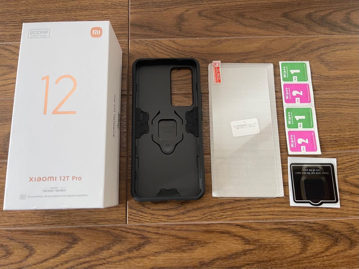 Xiaomi 12t Pro 5G Black 未開封 新品シムフリー 8gb/256gb Xiaomi 12t Pro 5G Black 未開封 新品シムフリー 8gb/256gb