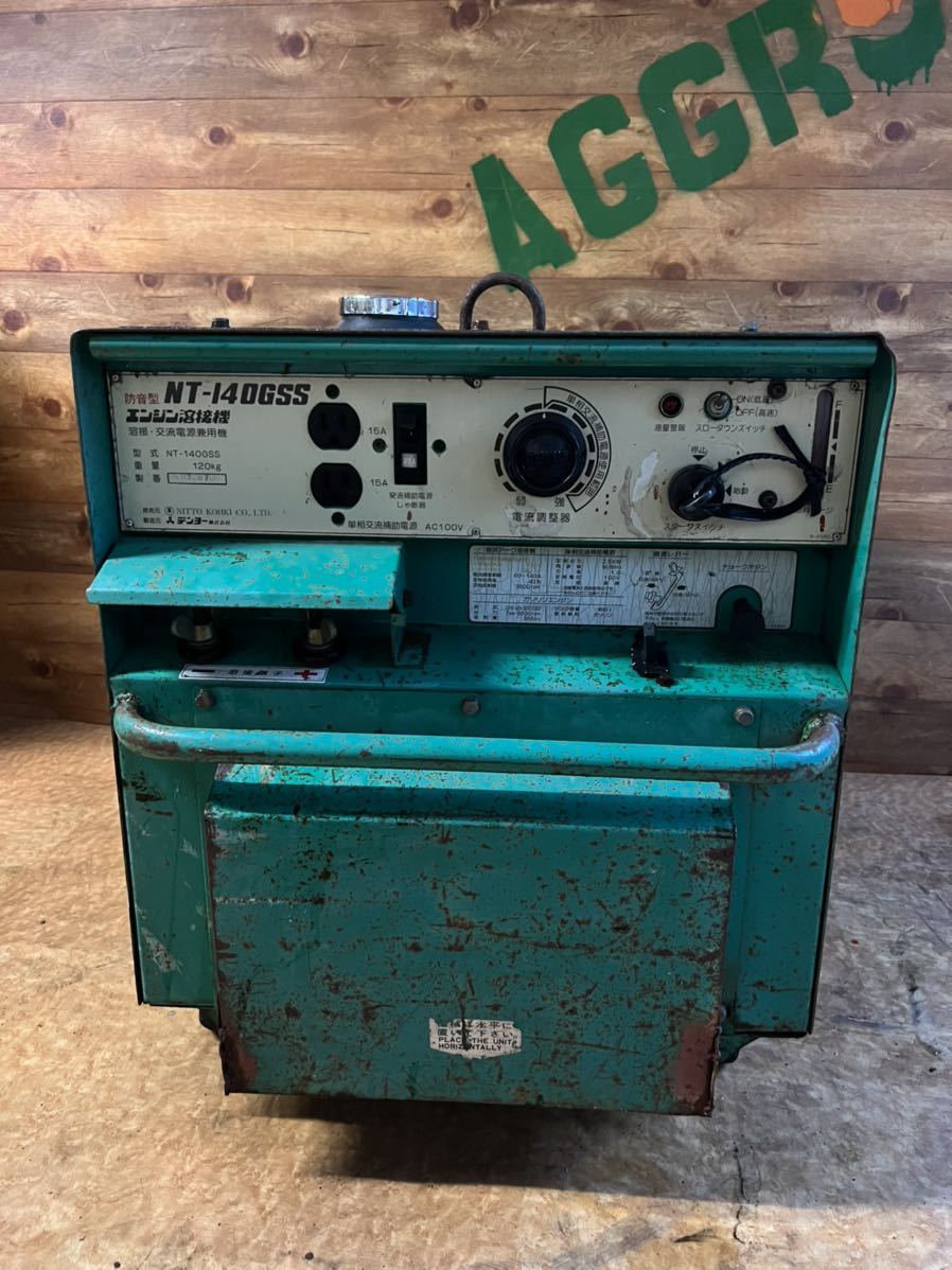 Denyo Denyo engine welding machine soundproofing type NT-140GSS