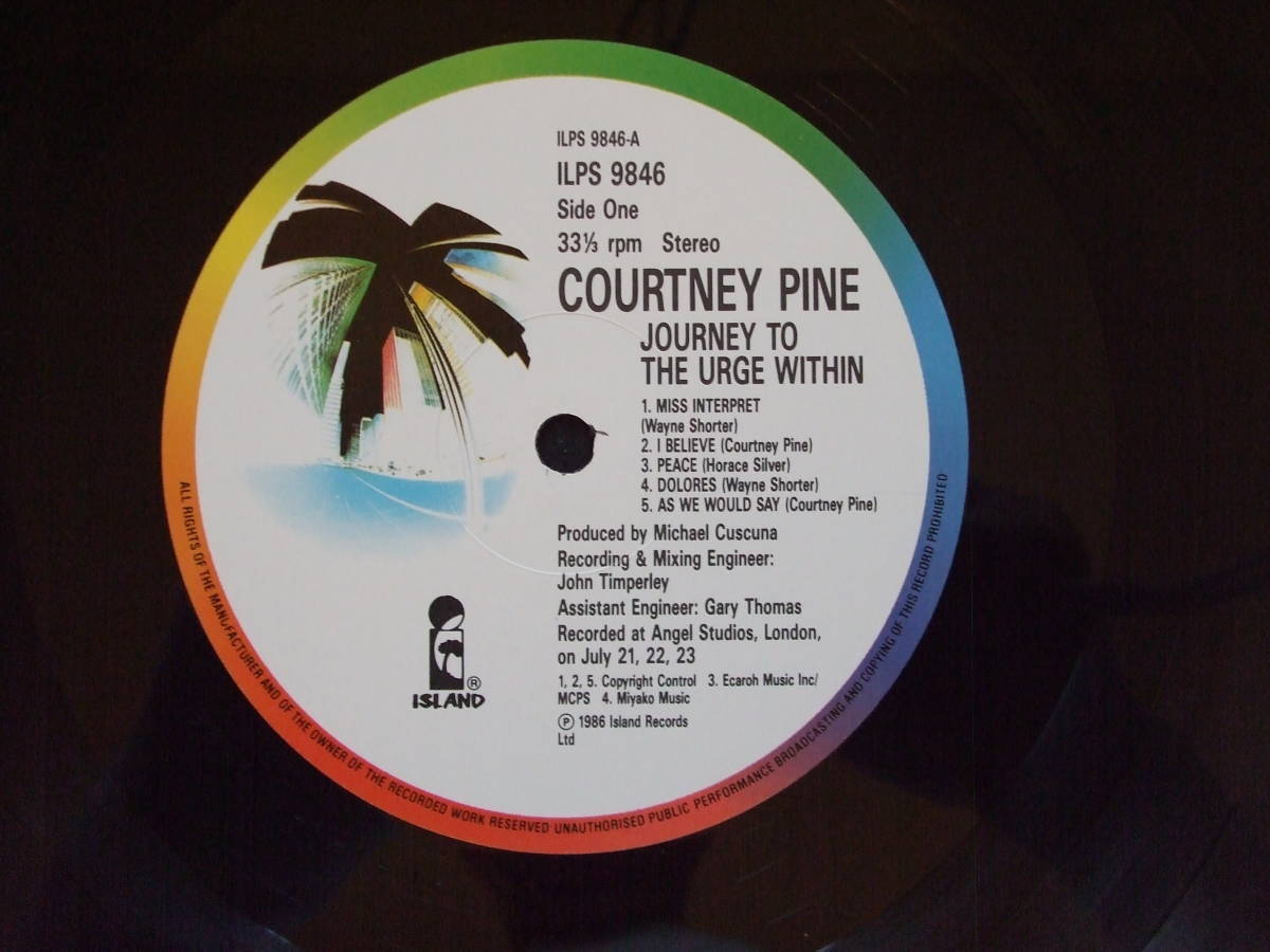 COUNTNEY PINE / JOURNEY TO THE URGE WTHIN KLPS 9846_画像3