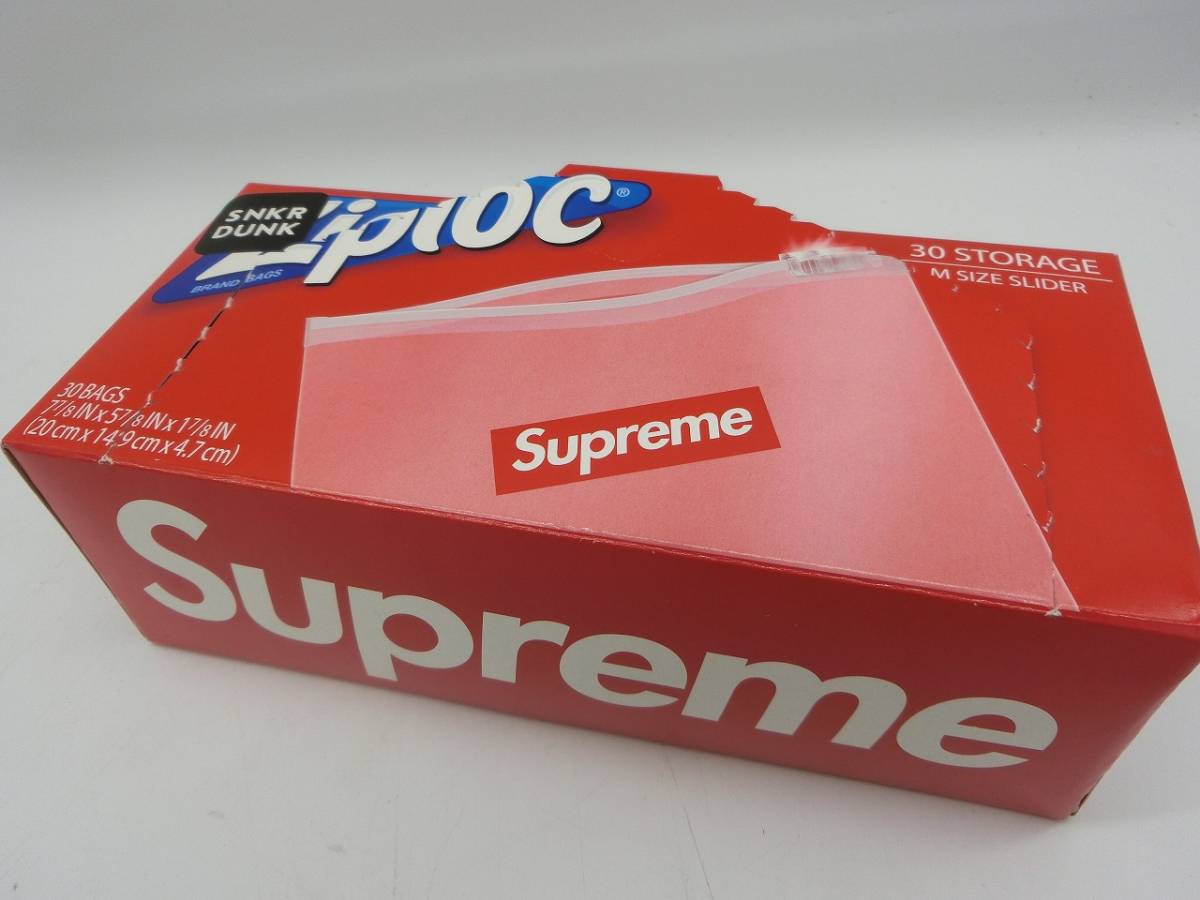 日本未入荷 Supreme Ziploc シュプリーム ジップロック 10枚 tdh