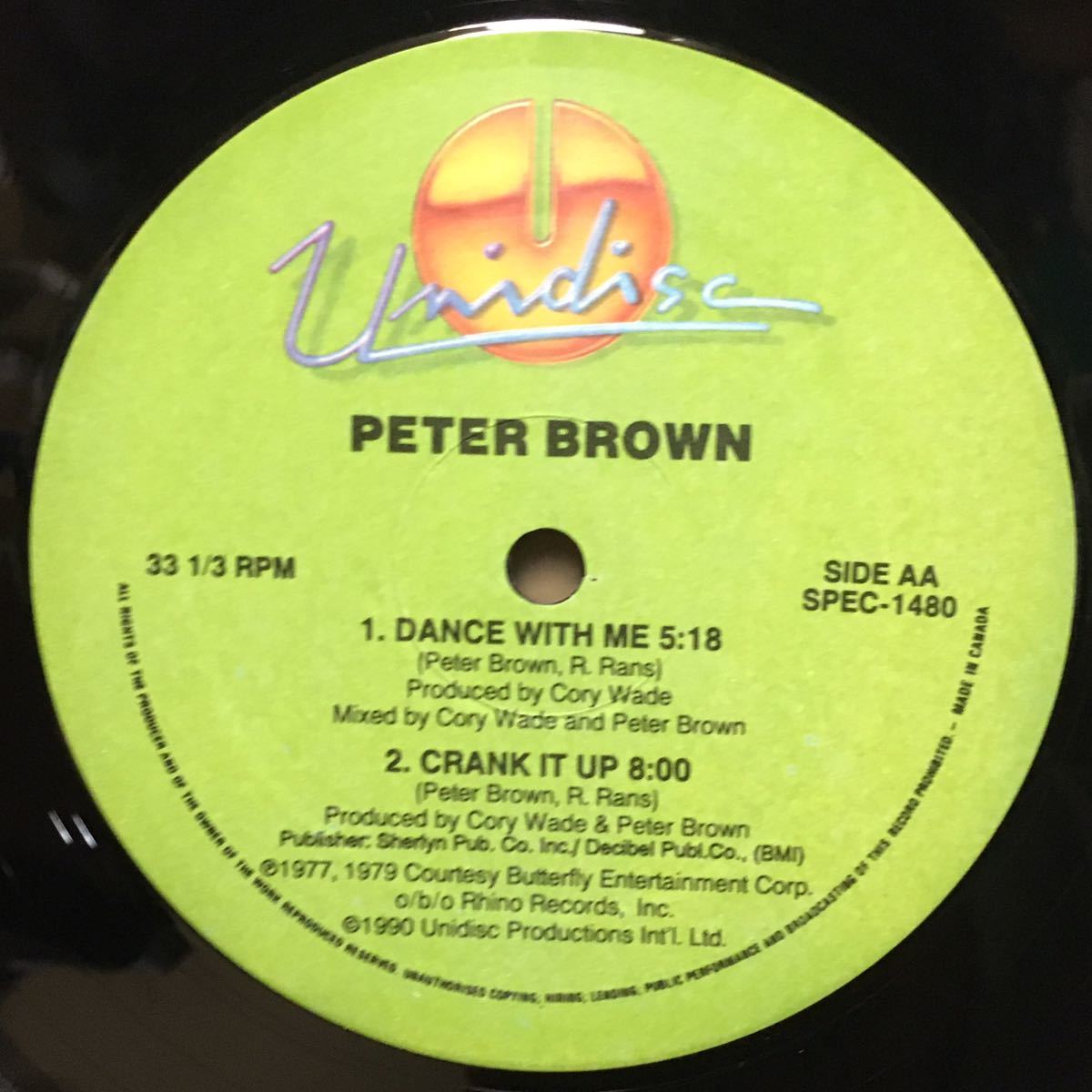 【12'】 DAZZ BAND / LET IT WHIP ： PETER BROWN / DANCE WITH MEの画像3