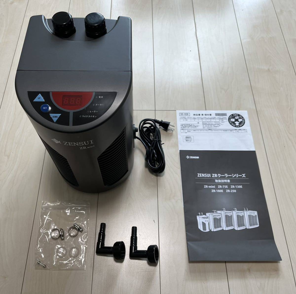 美品】ゼンスイ 水槽用クーラー ZR-mini 22年5月購入 保証残りあり csm