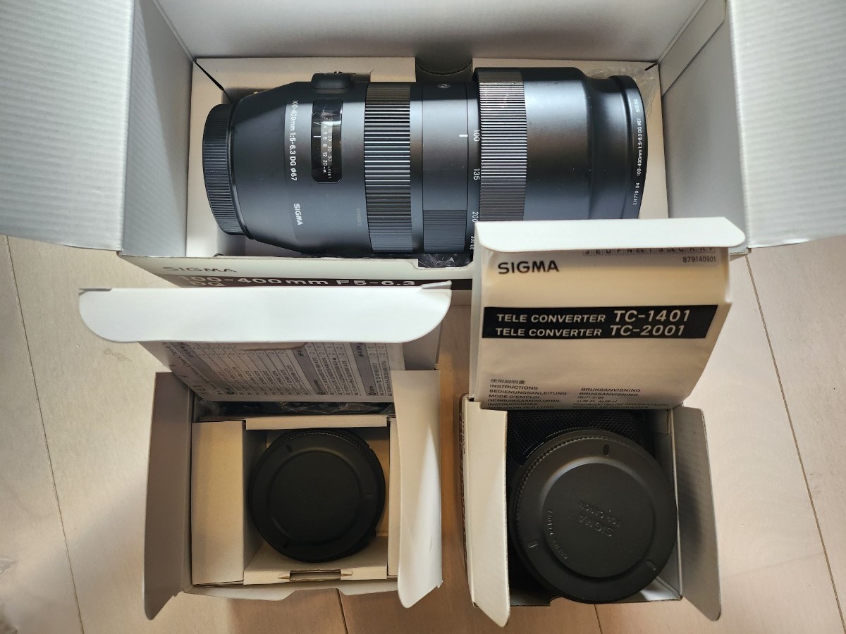sigma Contemporary 100-400mm 1.4テレコン mc-11 Eマウント超望遠セット