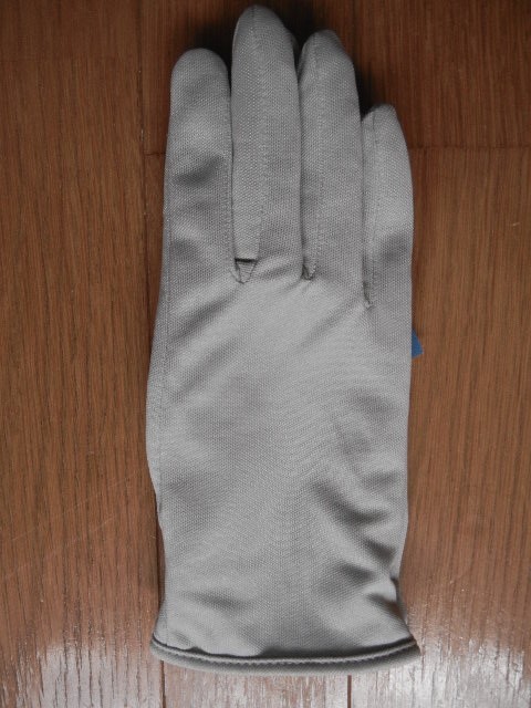 S(22cm)　手袋　抗菌・ウィルス対策アイテム　ライトグレー