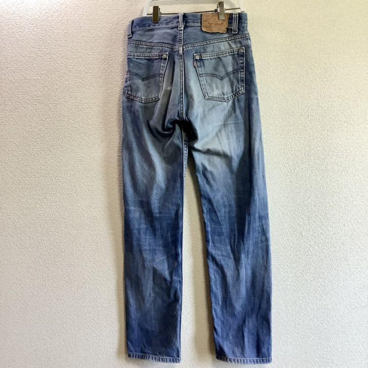 【made in USA】Levi's リーバイス 赤文字 501-0000 ヒゲ 色落ち良 美ブルー W29 (実寸W29L31) 1990年製 米国製 USA製 古着 ヴィンテージ_画像2