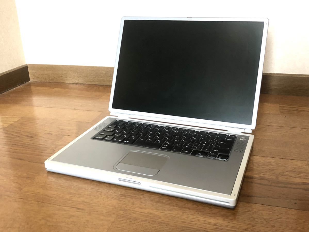 PowerBook G4 Titanium モデル (型番：M5884) 15インチ 難あり_画像1