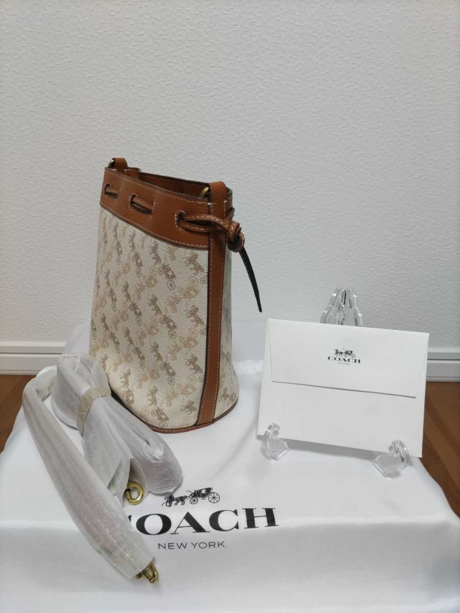 COACH コーチ バケット バッグ ウィズ ホース アンド キャリッジ 新作