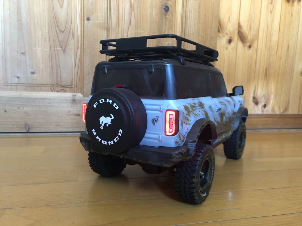 タミヤ 1/10 フォード ブロンコ 2021 CC-02 ESC サーボ付 美品 タミヤ 1/10 フォード ブロンコ 2021 CC-02 ESC サーボ付 美品